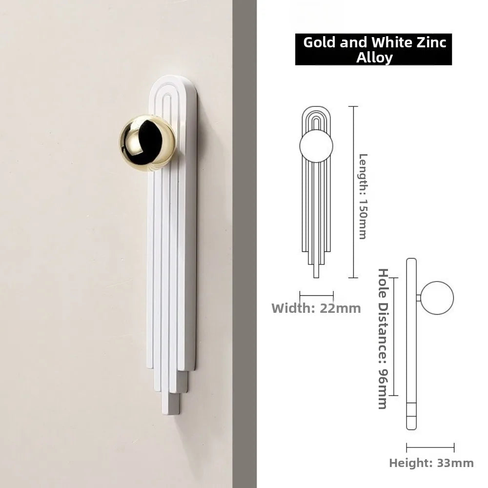 Luxury Gold Cabinet Handle | Modern Minimalist French Style Drawer Pull | Wardrobe & Furniture Handle | FREE SHIPPING ✨🏡