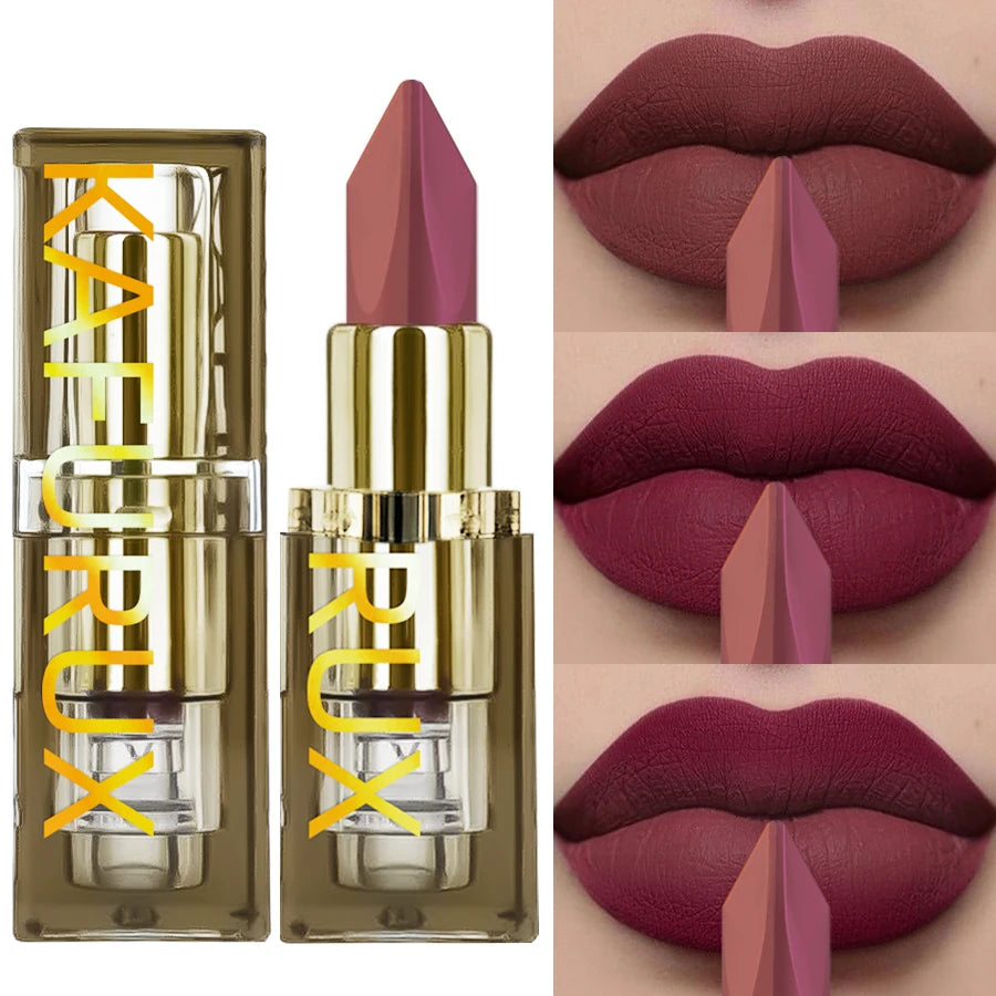11 Color Two-tone  Lipstick Purple Black Glitter Matte 2 pc Lipsticks Makeup Easy To Use Lip Tint Makeup Gifts Red Black Cosmetics