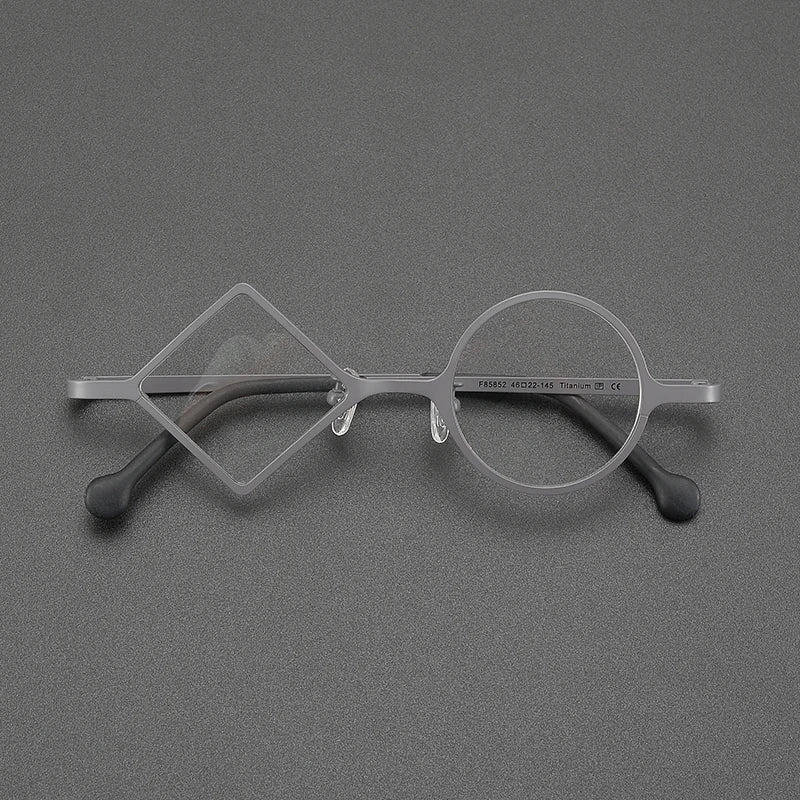 Ultralight Pure Titanium Round Eyeglasses | Multicolor Retro Optical Frames | Unisex Prescription Glasses | FREE SHIPPING 👓✨