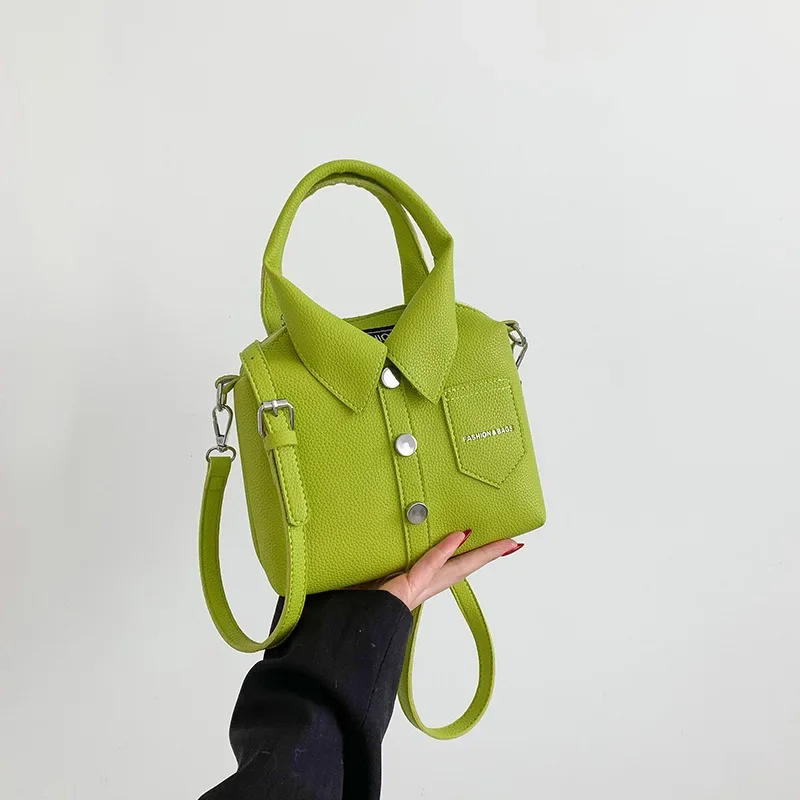 PU Square Compact Shoulder and Crossbody Bags Zipper Unique Design High Quality Hand Bags for Women 2026 Designer Style Bolso