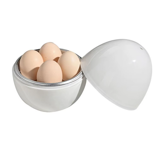1/4 Eggs Microwave Egg Steamer Boiler Cooker Easy Quick 5 Minutes Hard Or Soft Boiled Egg Boiler Kitchen Cooking Tools