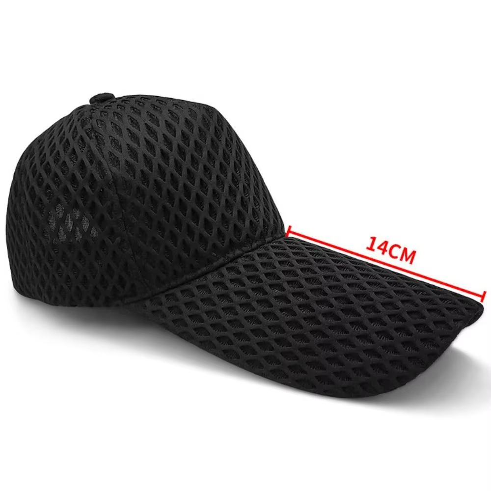 Men's Oversize Fishing Cap | 14cm Long Brim Plus Size Trucker Hat | Mesh Baseball Sun Hat 55-65cm | FREE SHIPPING 🎣🧢☀️