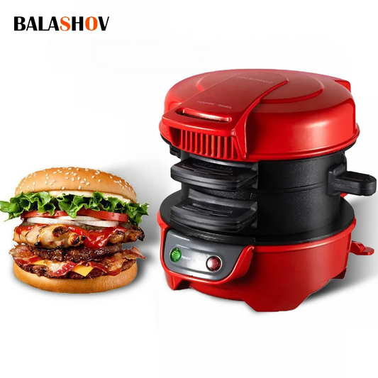 Mini Electric Burger Maker 110V Breakfast Muffin Sandwich Maker Non-Stick