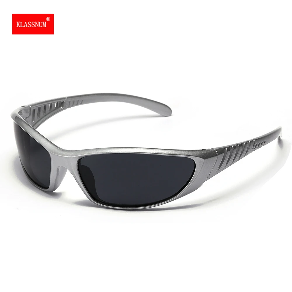 Silver Futuristic Sunglasses | Hollow-Out Cyberpunk Eyewear | Trendy Unisex Fashion Shades | Women & Men | FREE SHIPPING