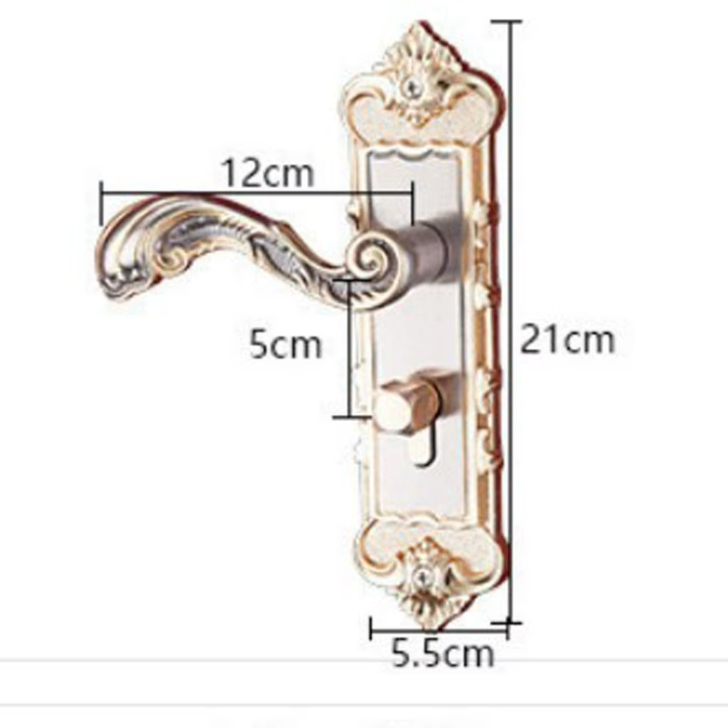 Entrance Lever Door Handle with Lock & 3 Keys | Office & Front Door Entry Lockset | FREE SHIPPING 🔑🚪r #6