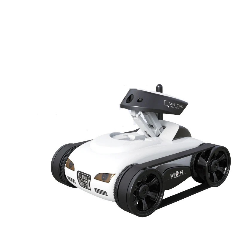 777-272 WiFi Mobile Remote Control Four Channel Real-Time Transmission Camera Small Tank Tracked Walking Car Toy for Kid Gifit