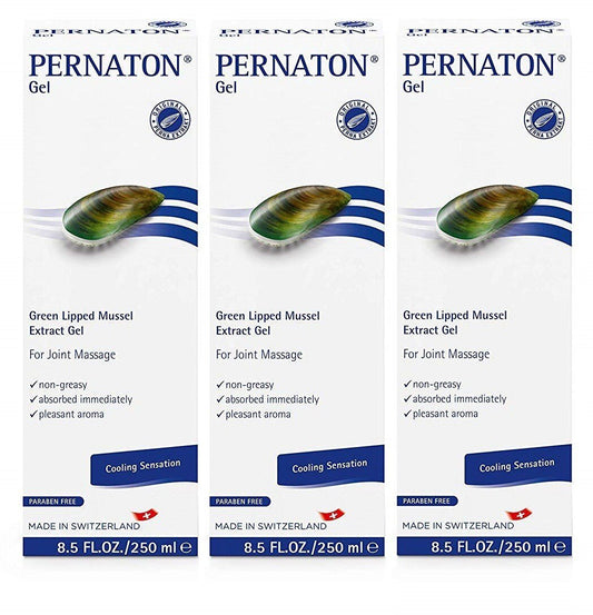 Pernaton Green Lipped Mussel Gel for Joint Massage 8.5 .Oz, Pack of 3Other Products from nous (View All)