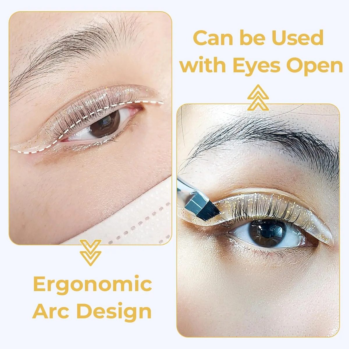 Libeauty Korean Glueless Lash Lift Rods | Self-Adhesive Open-Eye Lash Pads | 5 Sizes | Eyelash Lift Tool | FREE SHIPPING ✨