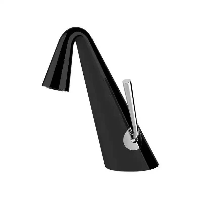 Premium Brass Body Bathroom Sink Faucet Single Lever Temperature Adjustment Hot Cold Mixer Tap For Wash Basin Lavatory
