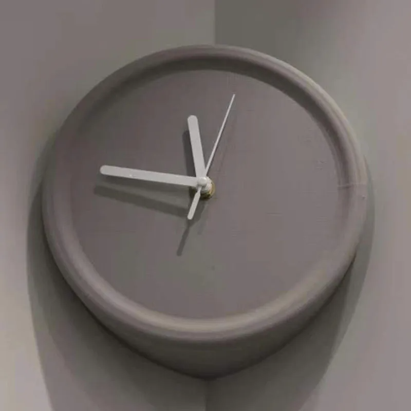 Creative Concave Angle Convex Angle Wall Clocks Mechanism Silent Wall Clock Minimalist Small Living Room Decorative Ornaments
