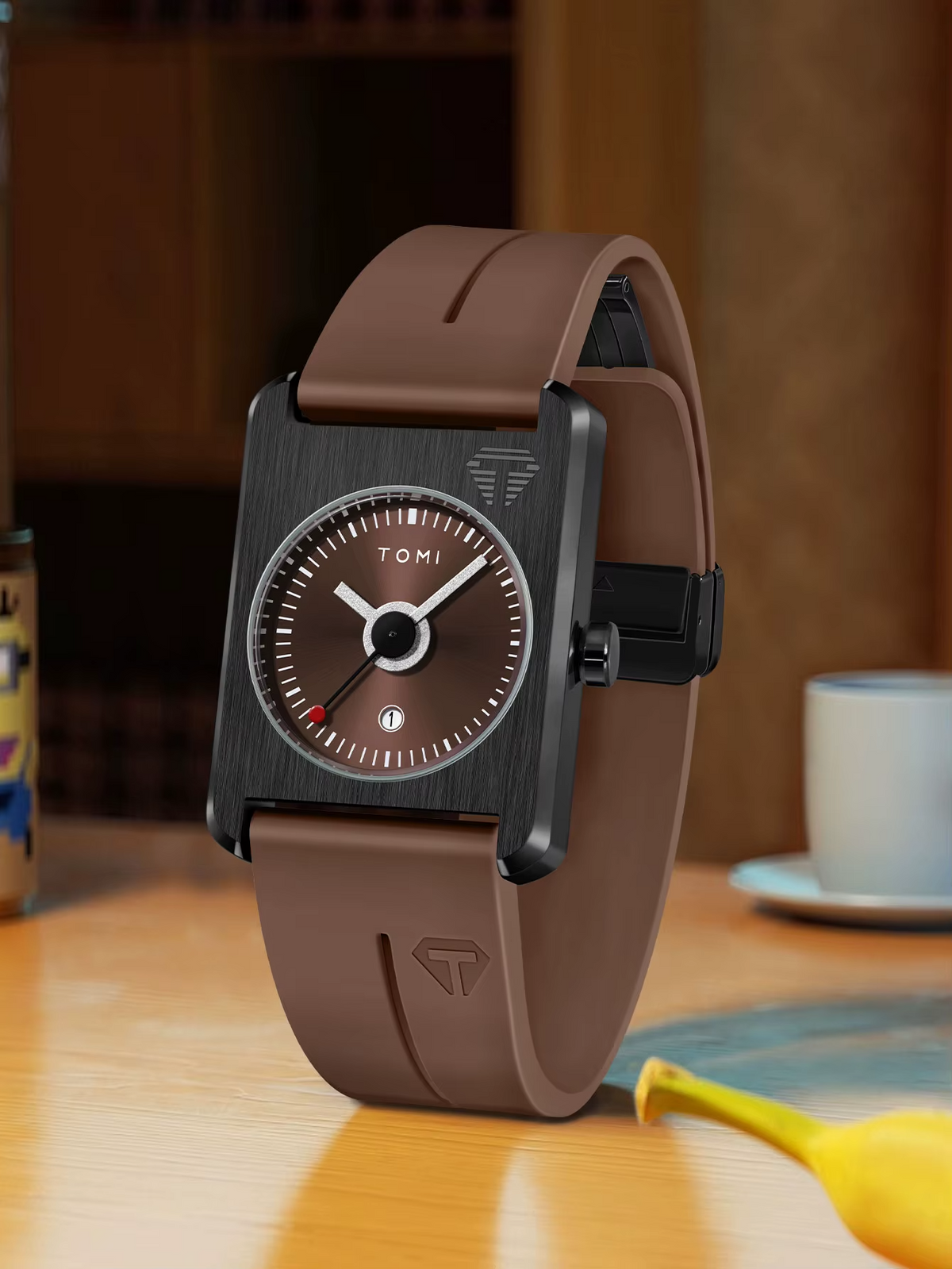 TOMI Men's Quartz Watch | Classic Minimalist Analog Wristwatch | Simple Daily Casual Fashion | FREE SHIPPING ⌚✨