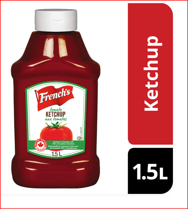 French's Tomato Ketchup Twin Pack – Two 1.5L Bottles (Preservative Free)Free shipping