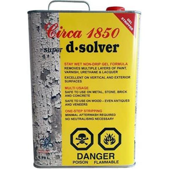 Circa 1850 Super D-Solver Gel Stripper - 3.78 L From Canada - Free Shipping
