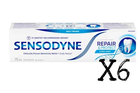 6x Sensodyne Repair & Protect NOVAMIN Mint Daily Repair Toothpaste – Sensitive Teeth Protection – Free Shipping