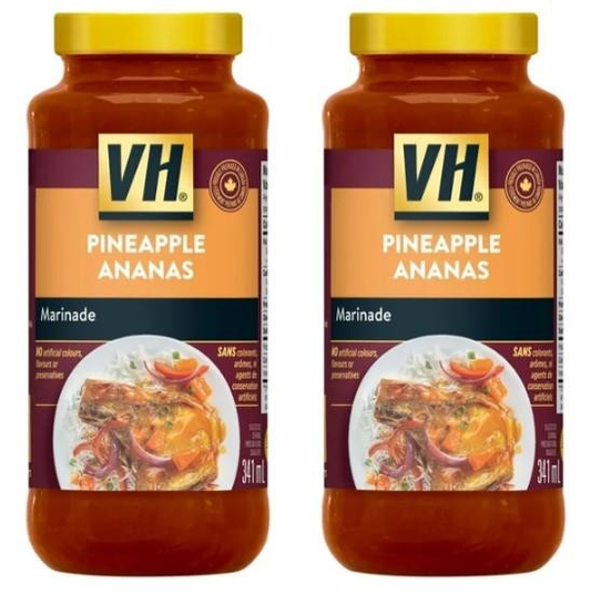 VH Pineapple Marinade Cooking Sauce, 341mL (2 Pack)