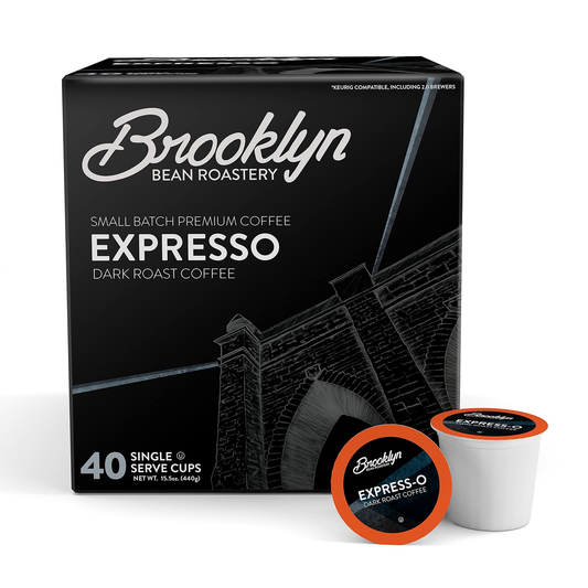 Brooklyn Beans ExpressO Gourmet Coffee Pods  Compatible with Keurig 2.0 K Cup...