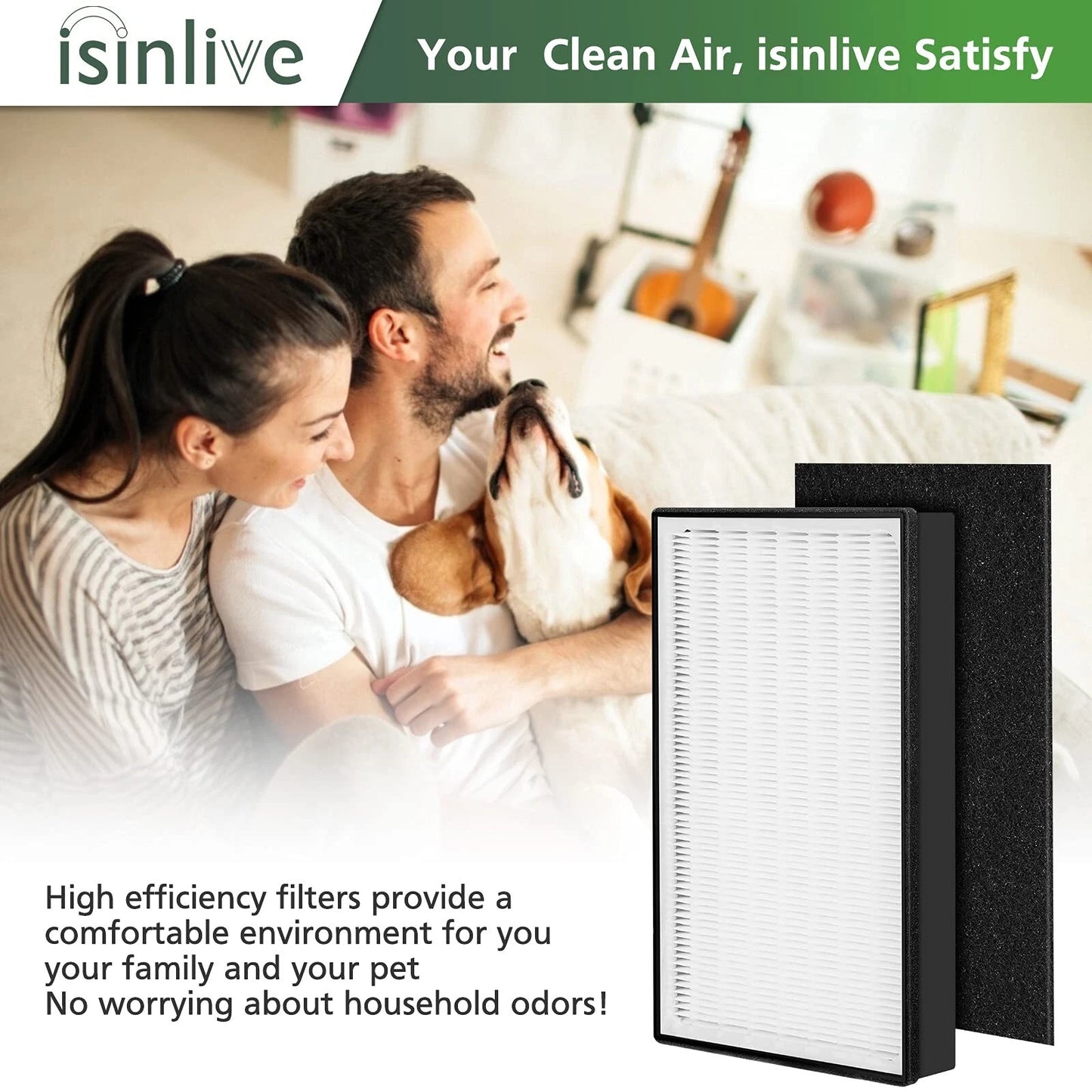 2 Pack A2 H13 HEPA Replacement Filters for 3M Filtrete Room Air Purifiers Free shippingh