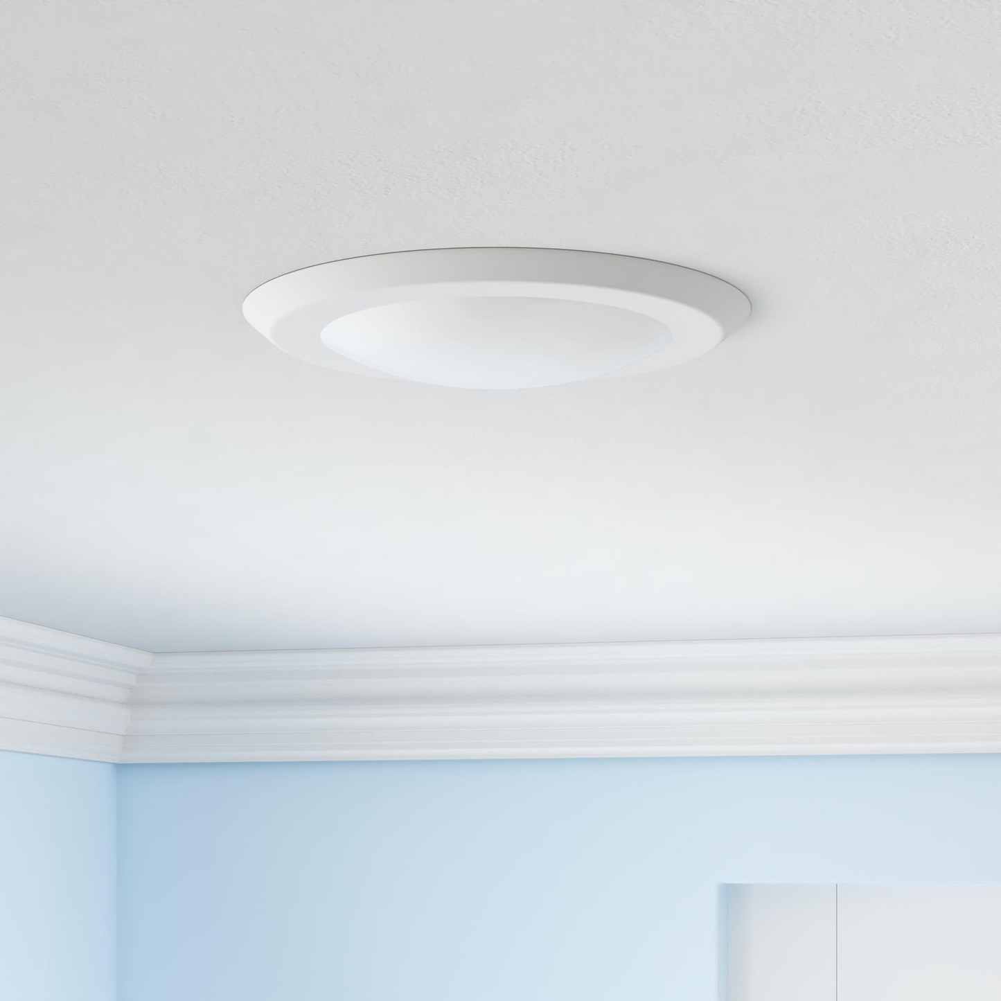 Sunco 6-Inch LED Disc Ceiling Light Flush Mount Recessed Can Light 15W Dimmable 5000K