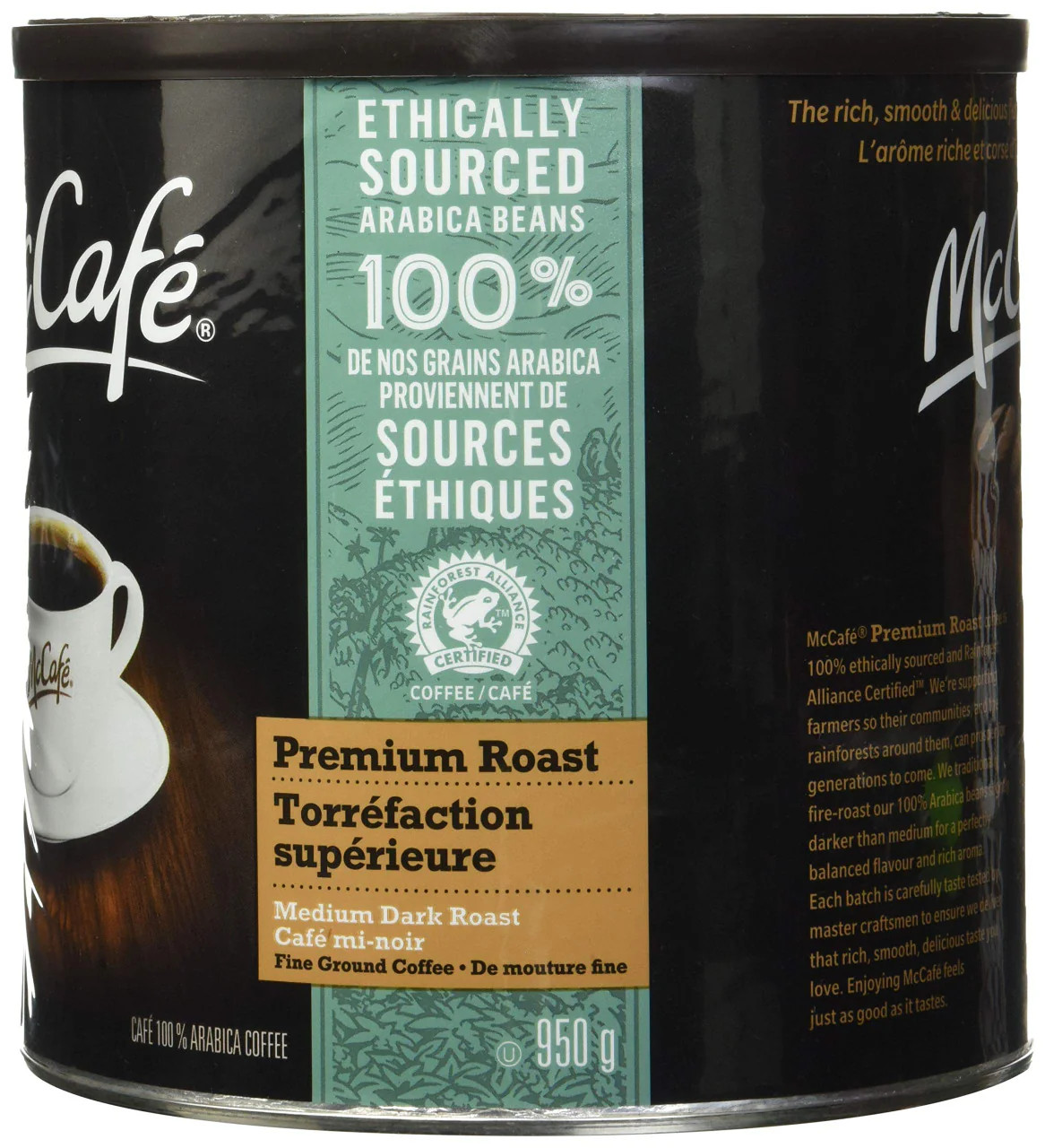 McCafé Medium Dark Premium Roast Ground Coffee 950g 100% Arabica Free Shipping