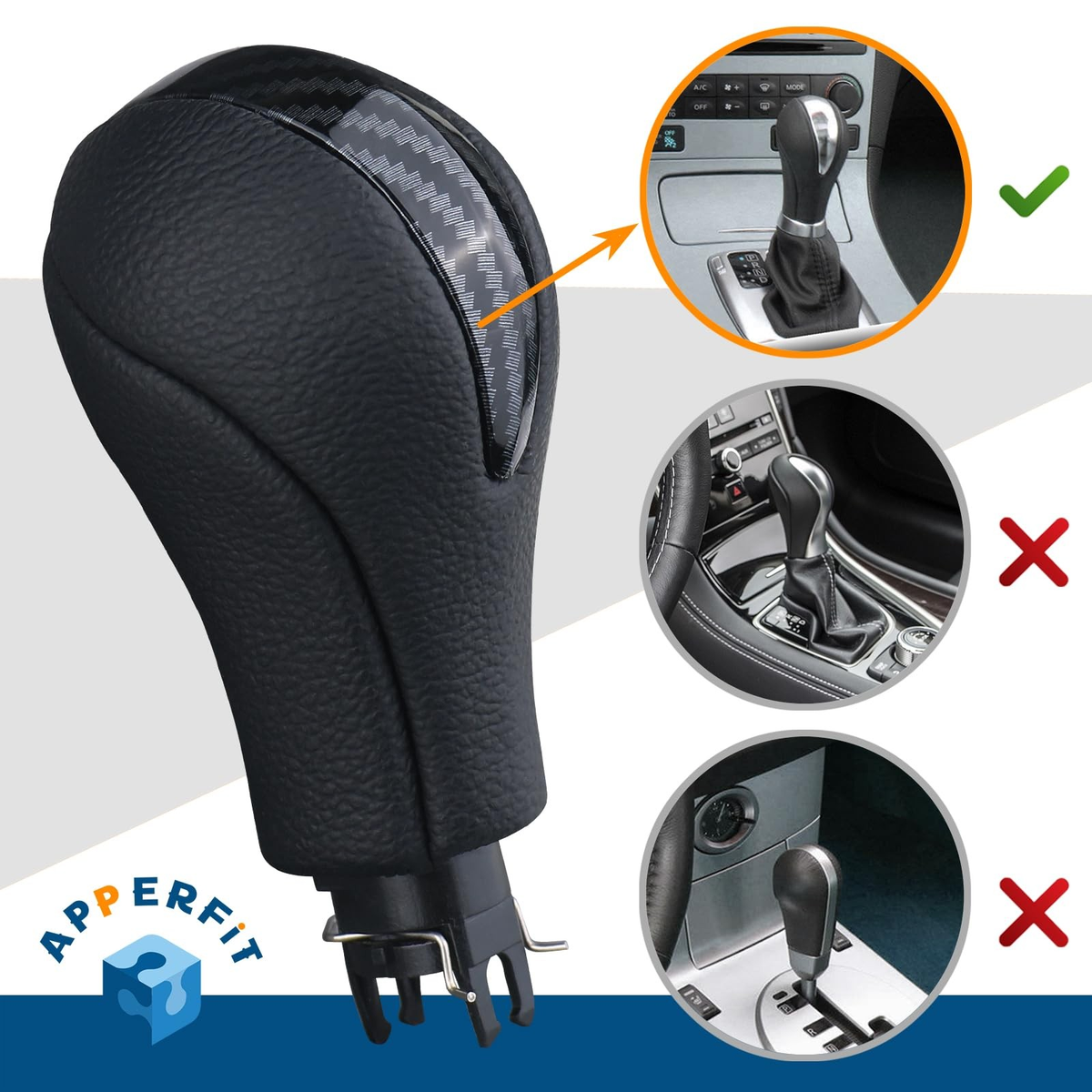 Automatic Transmission Gear Shift Knob for Infiniti EX35 FX35 G25 G37 QX50 QX70