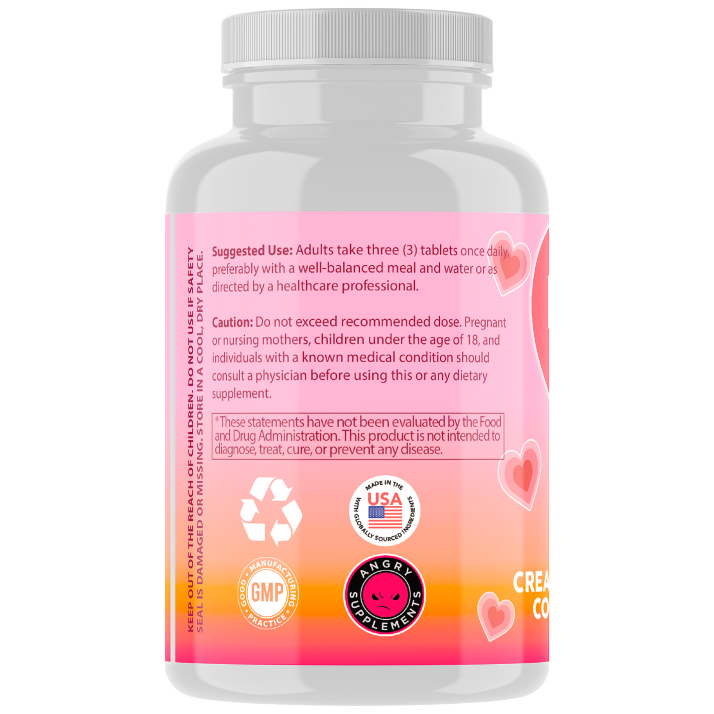 Better Booty BBL Tablets for Women with Creatine – Perfect Peach Glute Builder 45 Capsules | Free Shipping