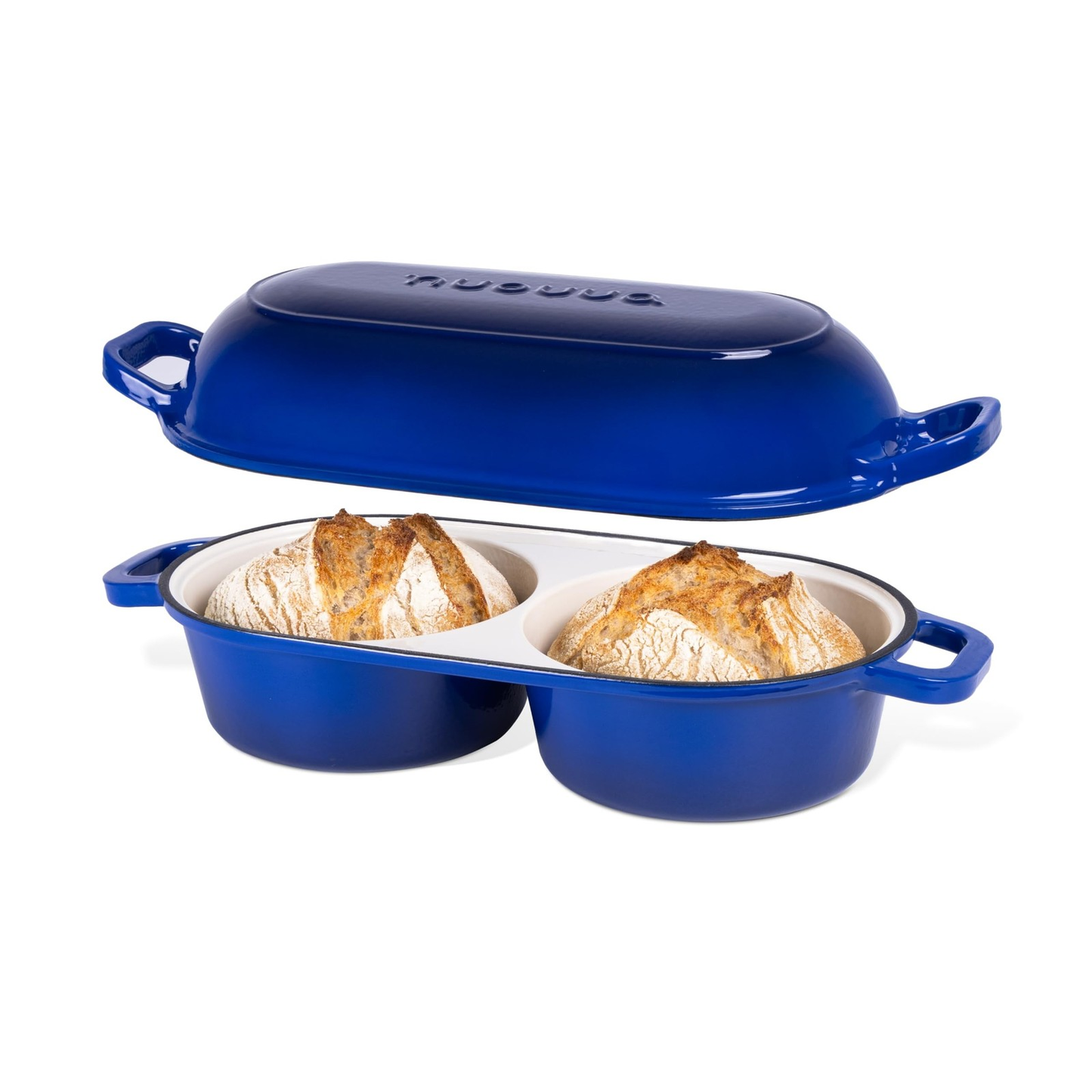 Dutch Oven For Sourdough Bread Baking – Enamelled Cast Iron Bread Loaf Pot – ...