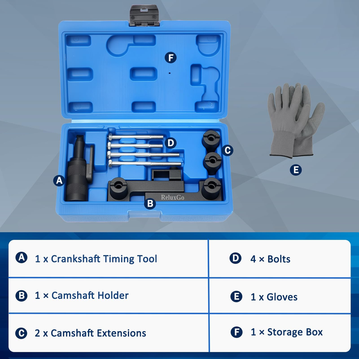 Camshaft Crankshaft Timing Locking Tool Kit for Volvo S40 S60 XC90 V70 S80