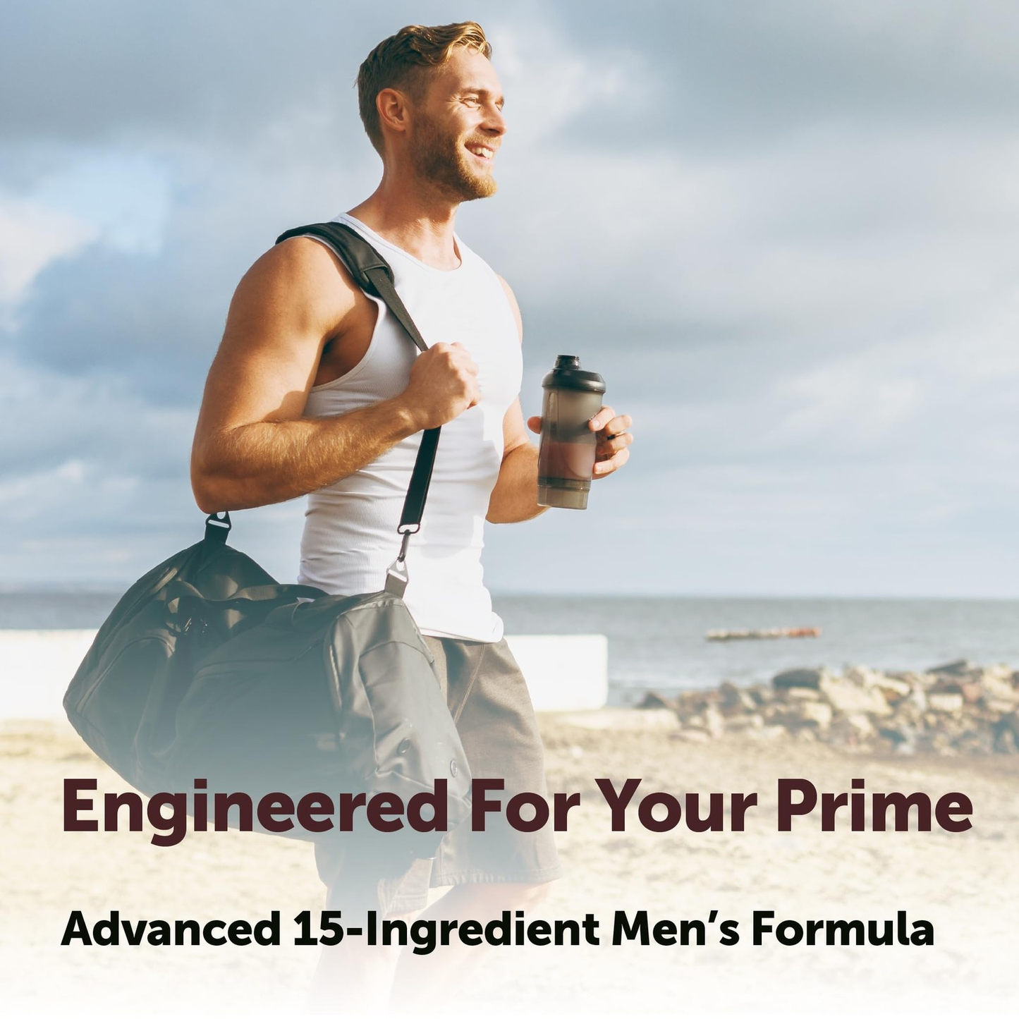 Micro Ingredients Testosterone+ Advanced for Men & Women, 240 Softgels | 15in...