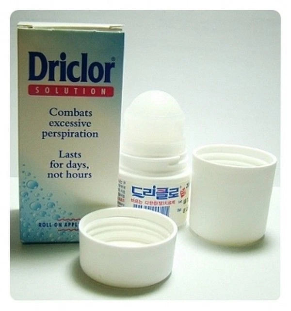 20ml -- Driclor Roll on Antiperspirant  20ml NEW IN BOX,  EXP DATE 03/2028