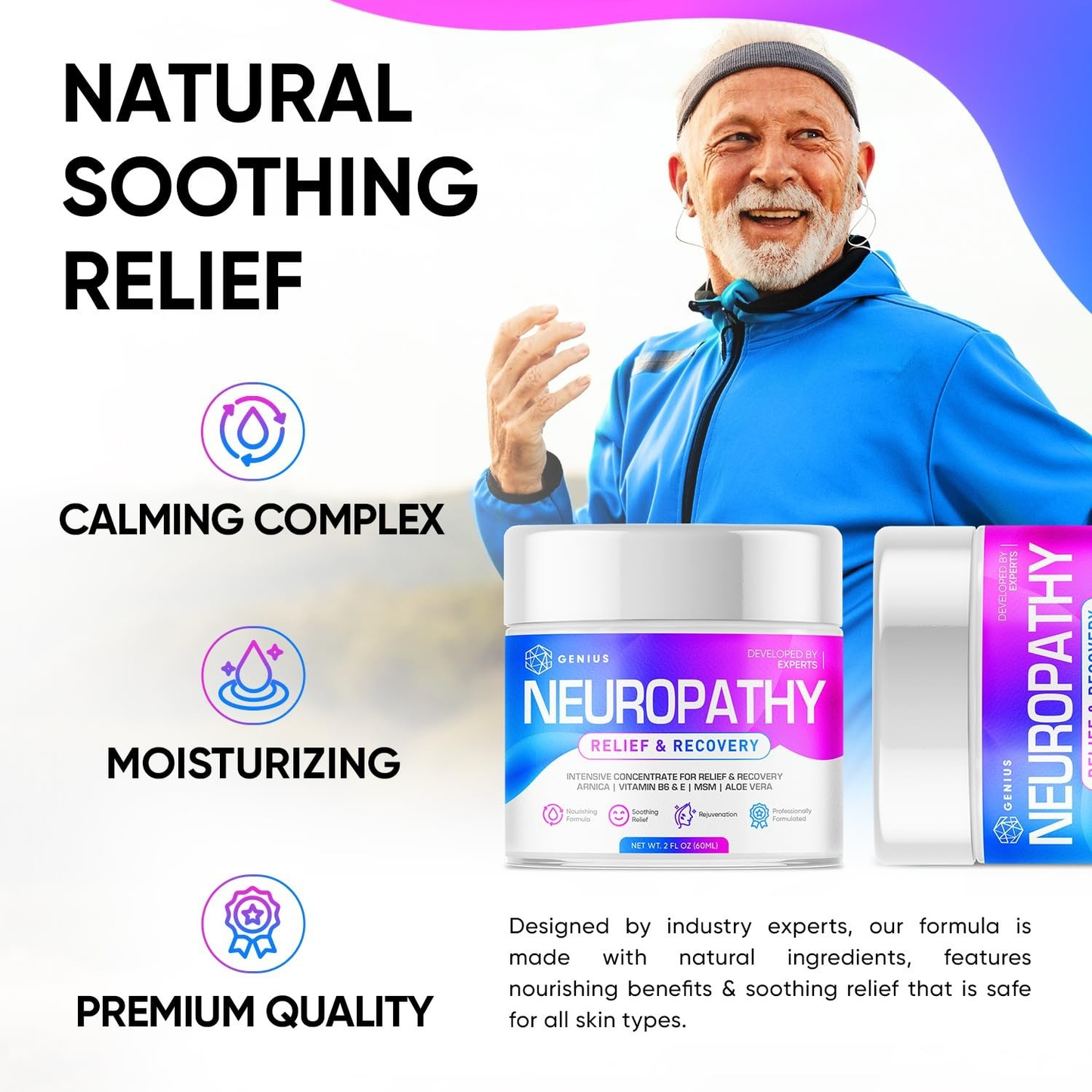 GENIUS Neuropathy Nerve Relief Cream with Arnica & Vitamin B6 Maximum Strength-deal-it-for-me