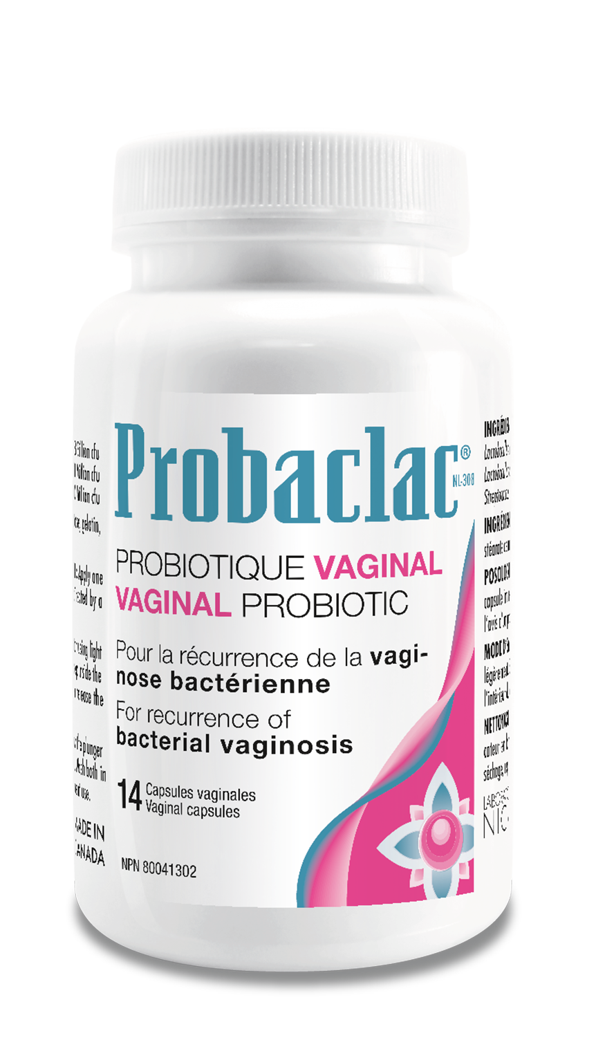 Probaclac Vaginal probiotic, bacterial vaginosis, pH balance