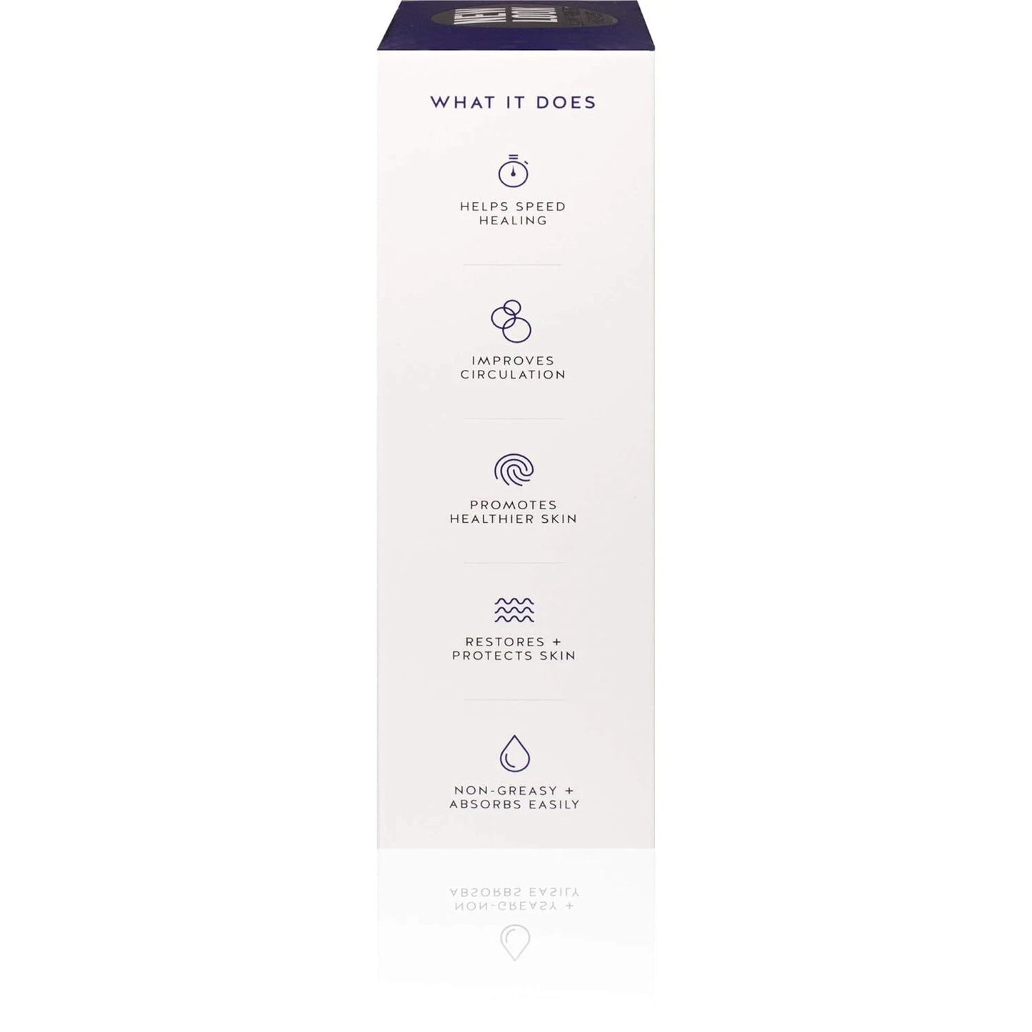 Blue White Skin Care Agent 4 Ounce Healing Cream For Wounds And Dry Skin