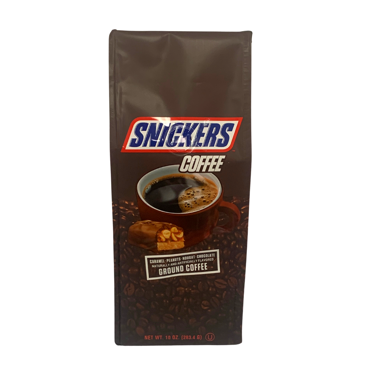 2 Pack Snickers Caramel Peanut Nougat & Chocolate Flavored Ground Coffee - 10 Oz