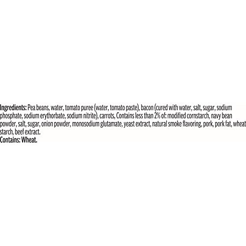 Campbell's Bean With Bacon Soup 11.25 Oz Pack Of 12 Hearty Comfort Food