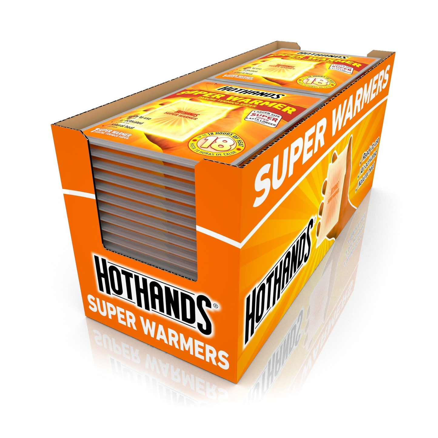 HotHands Body & Hand Super Warmers – Long Lasting Natural Odorless Heat Packs