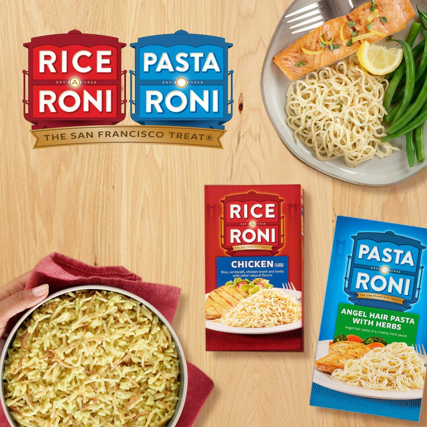 Rice-A-Roni Chicken Flavor - 6.9oz Boxes (12 Pack Bulk Value) (59 ch) Free shipping