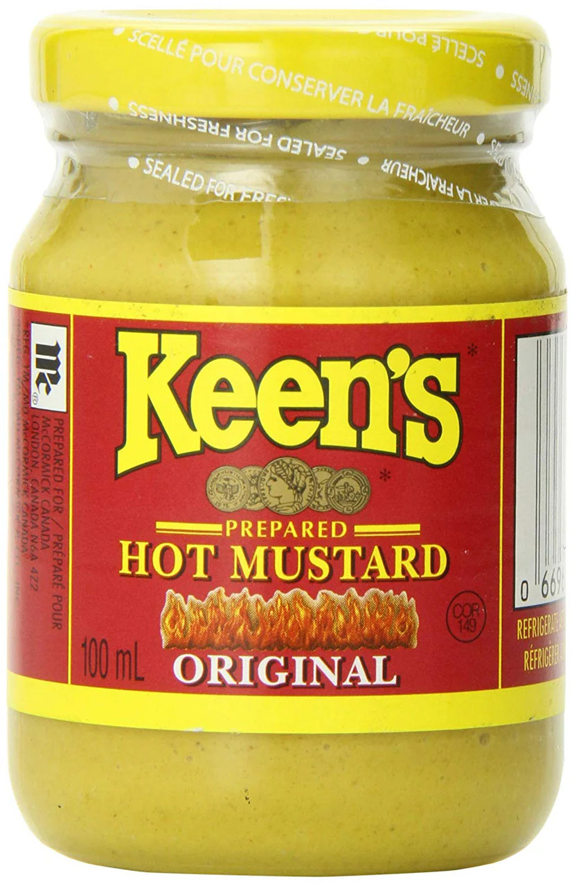 Keen's Prepared, Hot Mustard, 100ml/3.4 fl.oz
