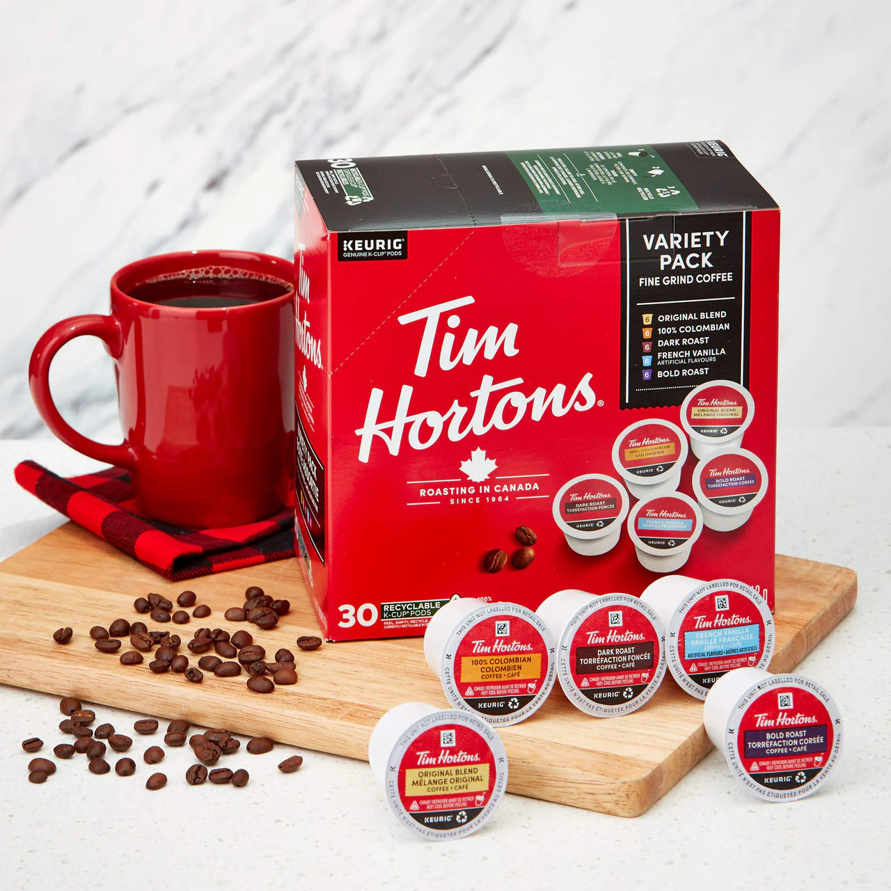 Tim Horton's Variety K-Cup 30 Count