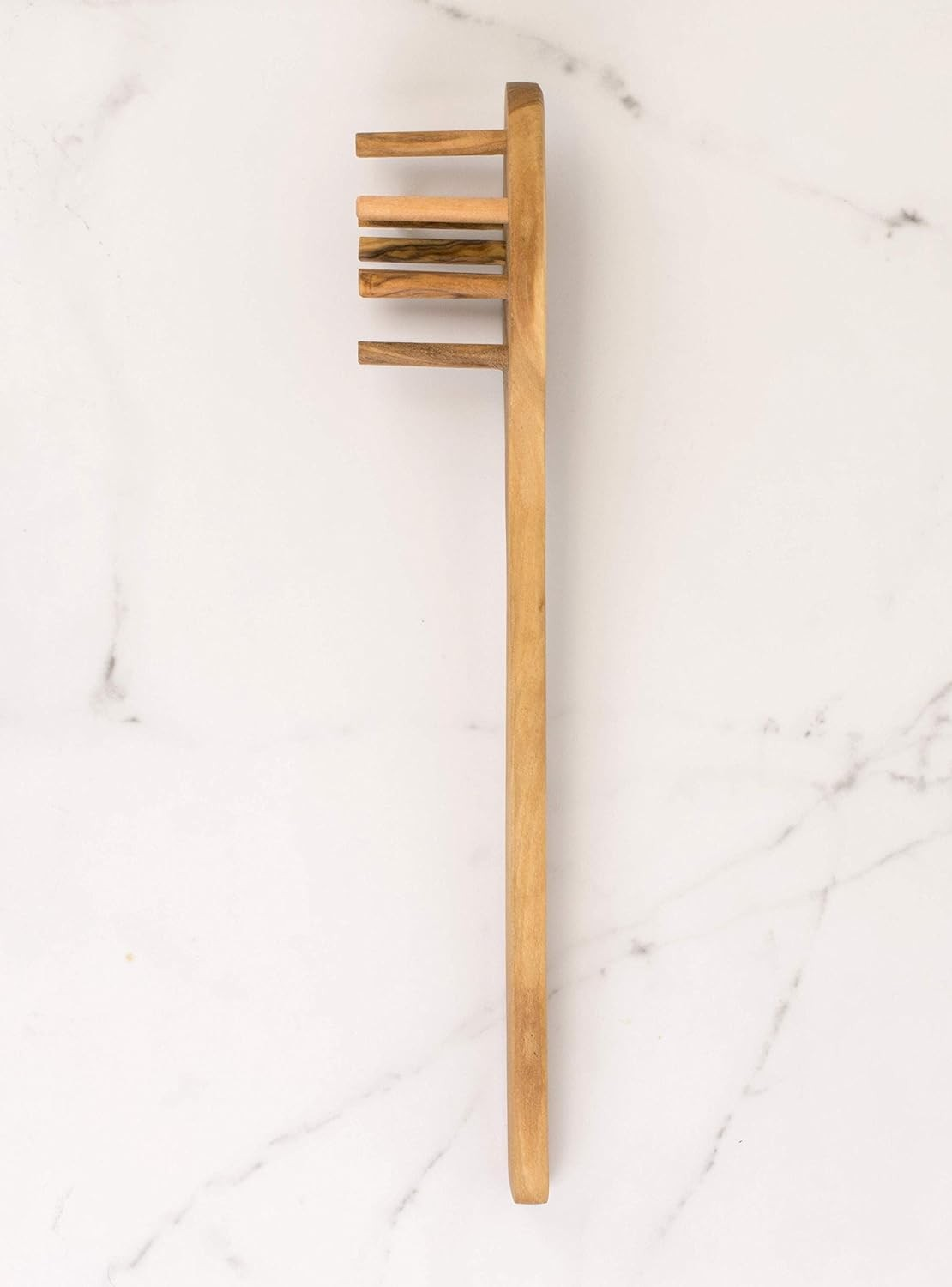 Eddington Italian Olive Wood Pasta Server – Handcrafted in Europe – 12 Inch – Free Shipping