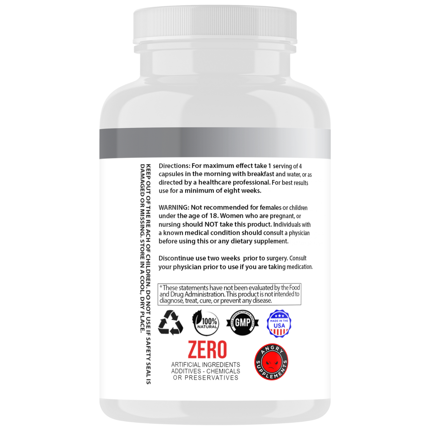 #1 Test Booster Monster Test Caps for Men 120 Capsules 2-Pack Male Performance Supplement-Free Shipping