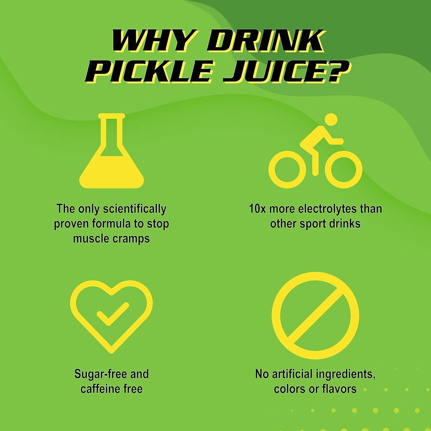 Pickle Juice Sports Drink - Relieves Cramps Immediately - 8 oz, 12 Pack, Natural