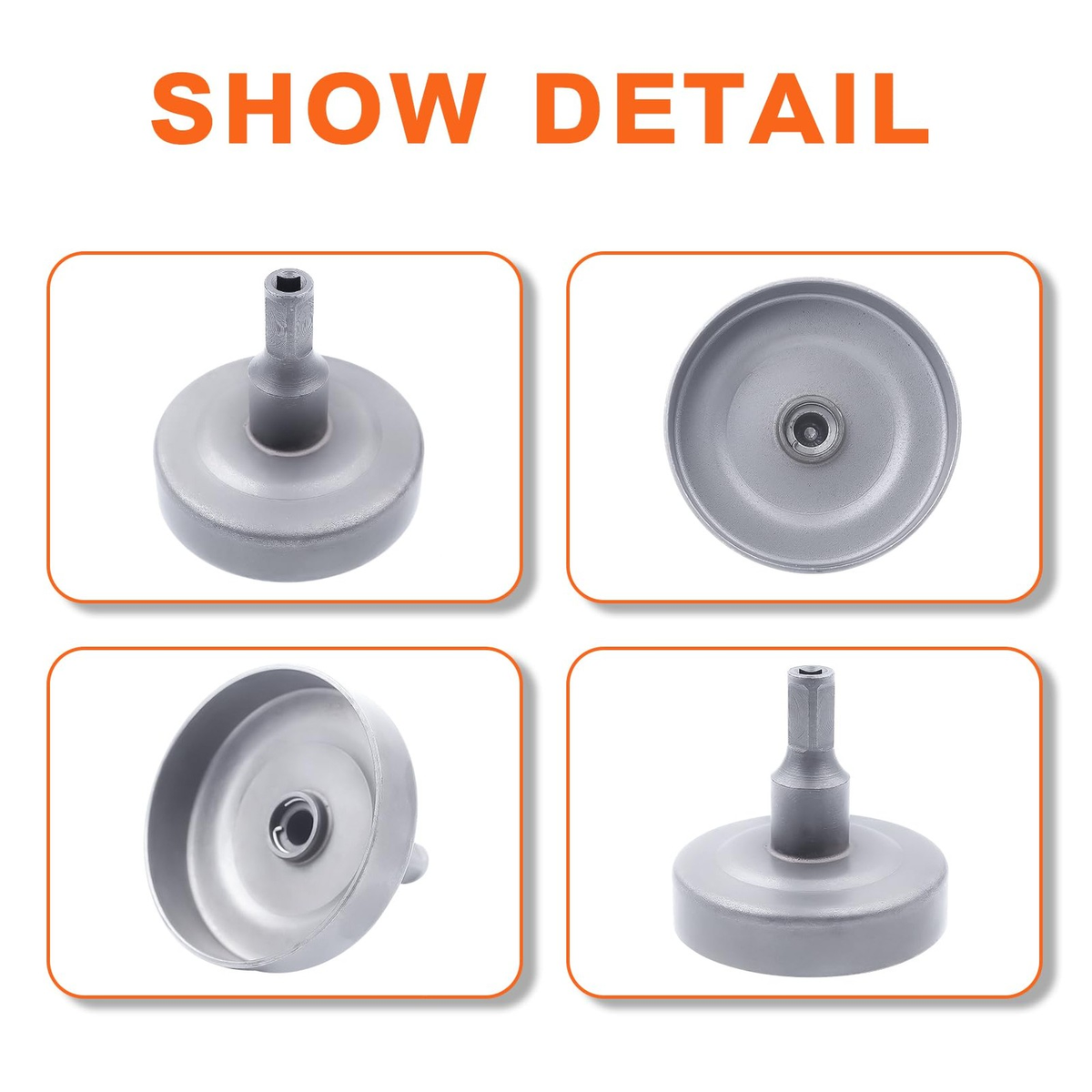 Clutch Assembly Clutch Drum Kit Compatible with Stihl FS56C FS70R Trimmer Edger Parts