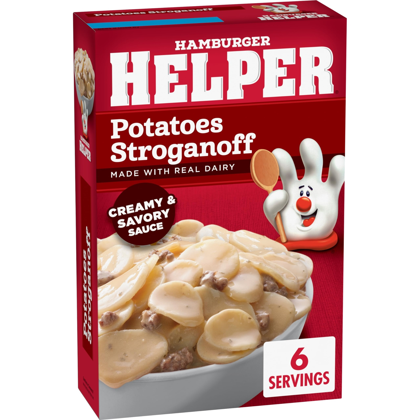 12 Pack Hamburger Helper Potatoes Stroganoff Family Meal Easy Cook 5 Ounce