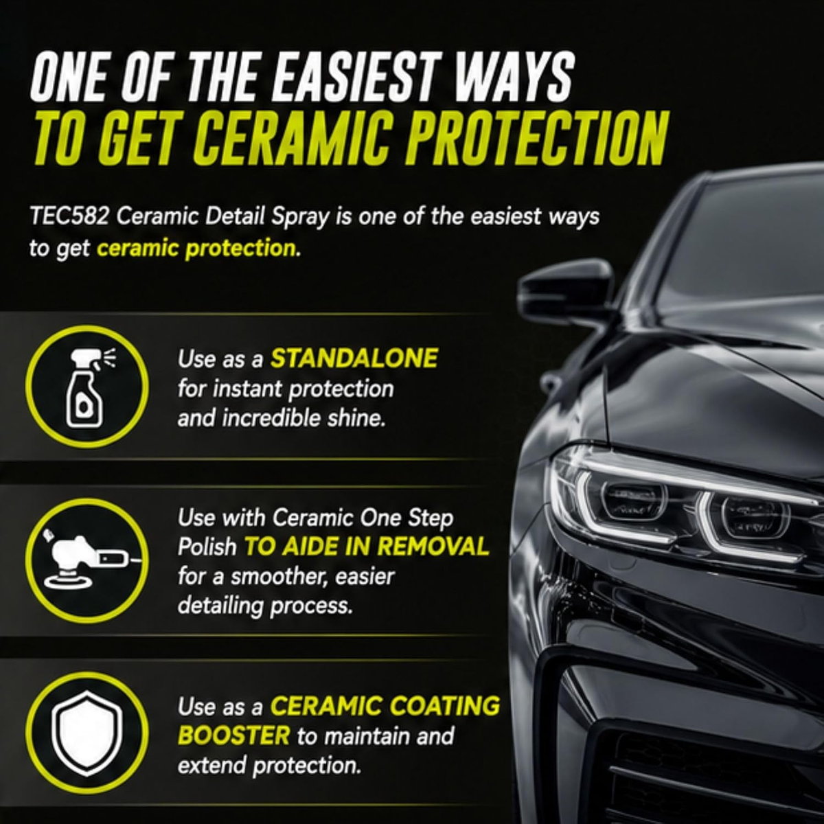 TEC582 CERAMIC DETAIL SPRAY 1 Gallon