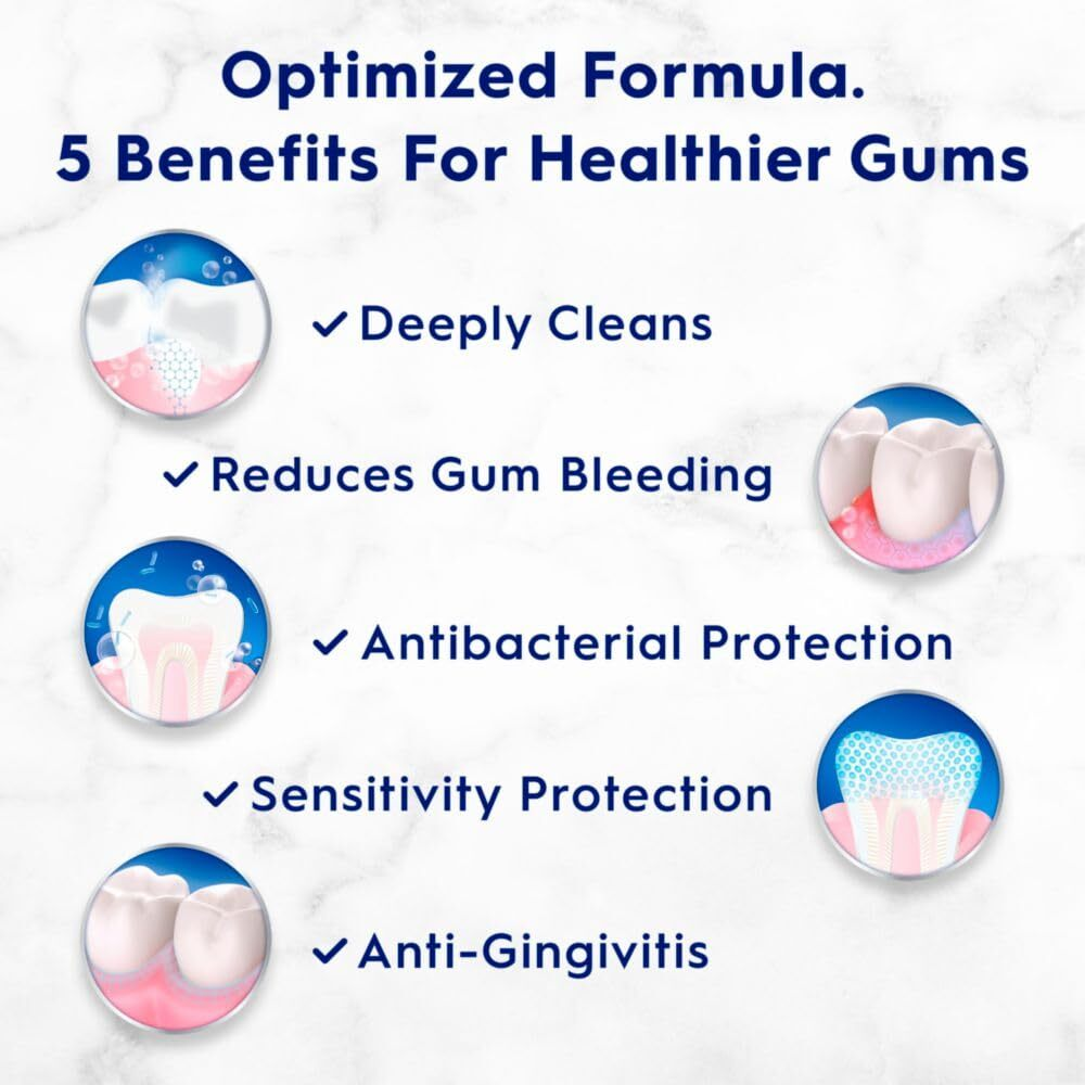 Crest Pro Health Gum Detoxify Restore Toothpaste Pack of 3 4.6 Ounce Tubes Free Shipping