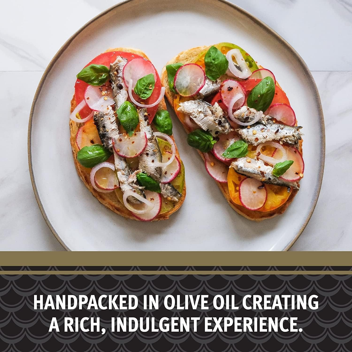 Brunswick Wild Caught Skinless and Boneless Sardines, Served in Olive Oil, 4....