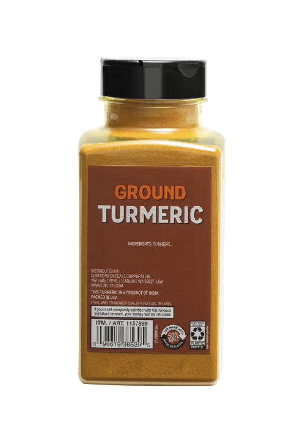 Kirkland Signature Ground Turmeric Single Spice, 340 g (12 oz) X 2