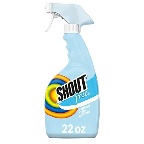 Shout Free Laundry Stain Remover Active Enzyme Spray Fragrance & Bleach Free | Free Shipping