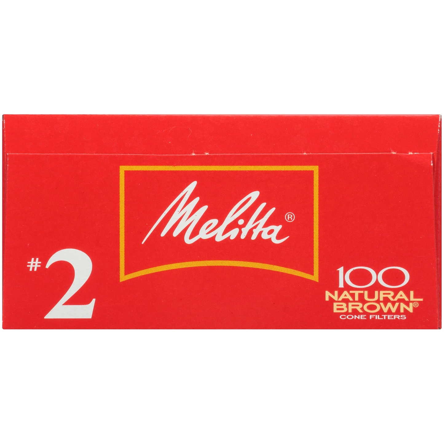 Melitta #2 Cone Coffee Filters, Natural Brown, 100 Count (Pack of 6) 600 Tota...