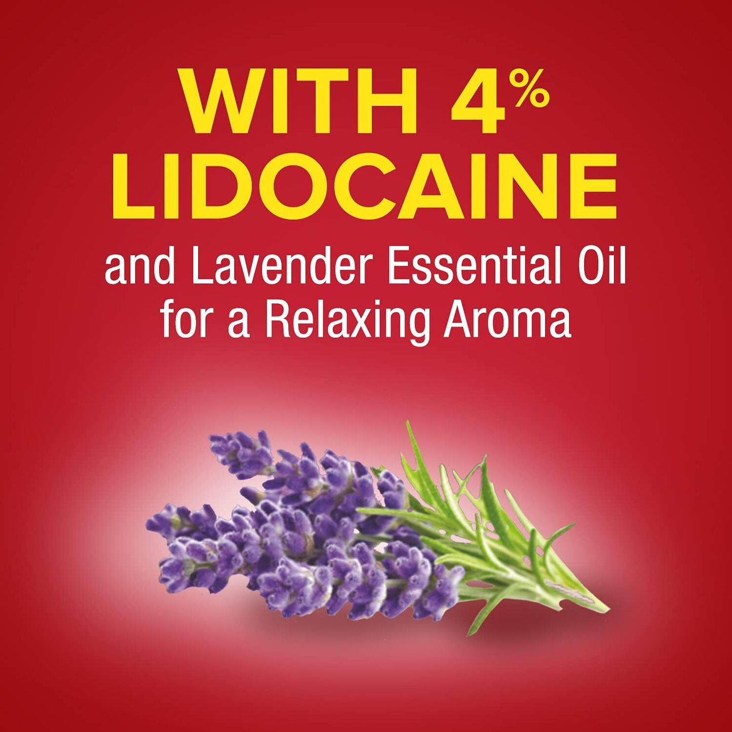 Aspercreme Essential Oils Lidocaine Pain Relief Roll On 2.5 Oz
